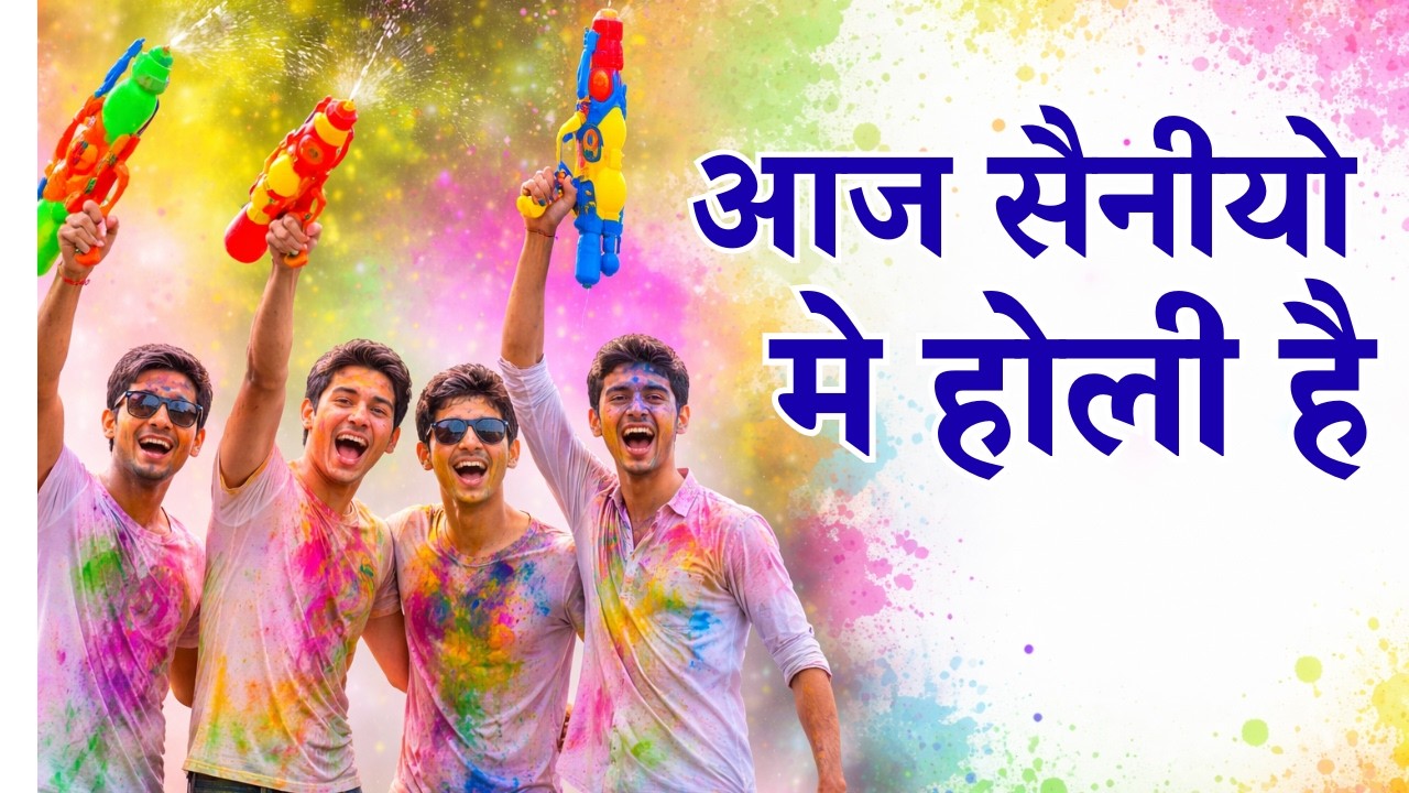 आज सैनीयो  मे होली है  | Saini Holi | #holispecial