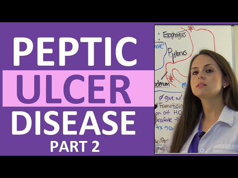 Peptic Ulcer Disease Pharmacology And Nursing Care | Gastric And Duodenal Ulcer NCLEX Lecture Part 2