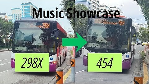 Bus Service 298X Farewell/Bus Service 454 First Day Music Showcase