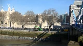London Bridge Scour Mitigation Using Rock Bag Filter Units.