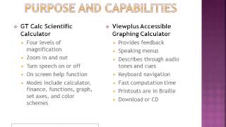 Assistive Technology Evaluation