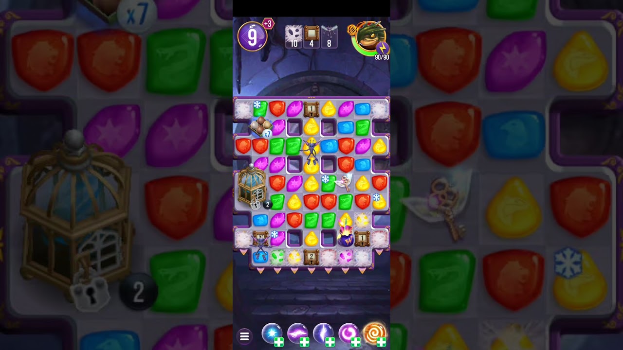 Harry Potter: Puzzles & Spells level 1806 no boosters