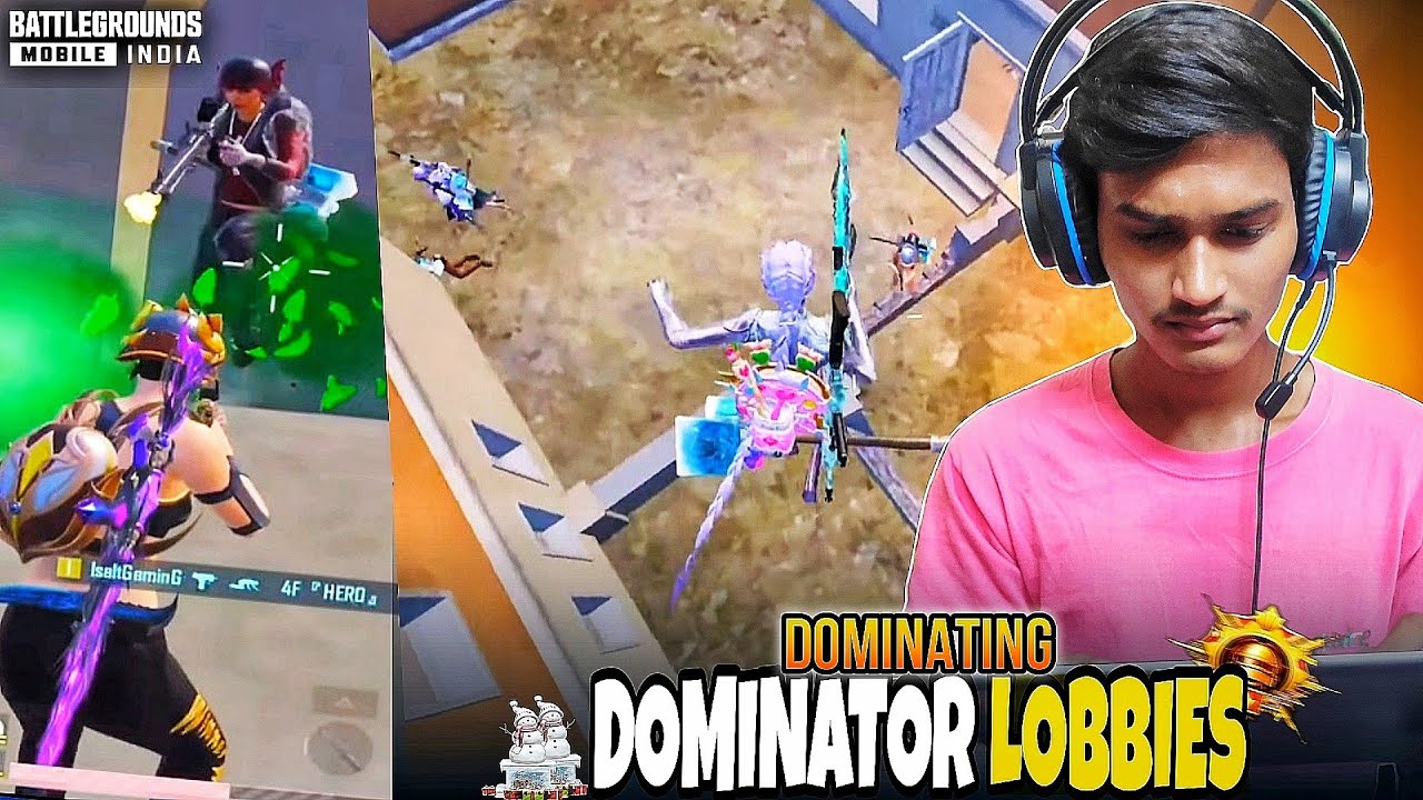 0% Panic 🔥 | Full Intense Dominator Lobby 1v4 Clutches | BGMI | 3.5 ...