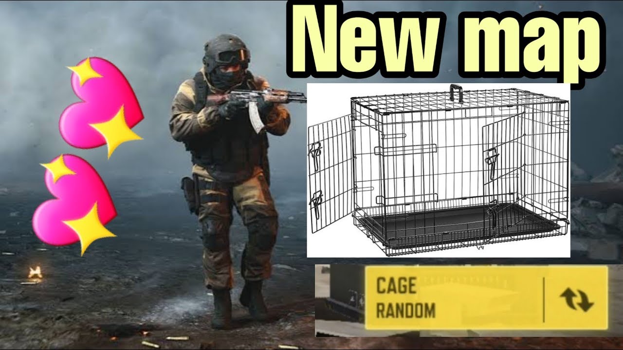 CAGE || new map in Call of duty Mobile 😍 - YouTube