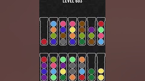 【Ball Sort Puzzle】Level.603