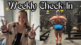 ✨Weekly Body Building Weight Loss Check-In💪
