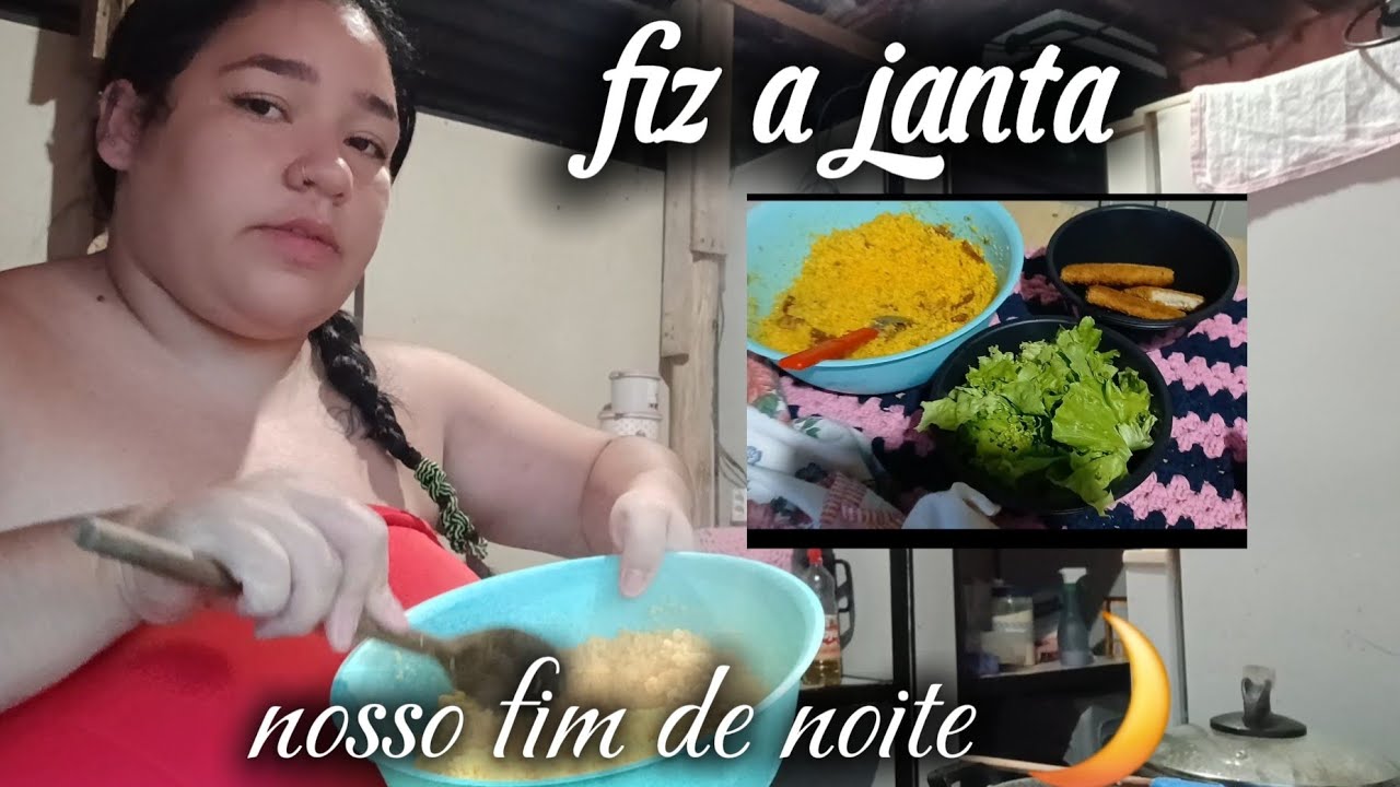 ​Vlog: Preparando a janta e encerrando o dia com a gente