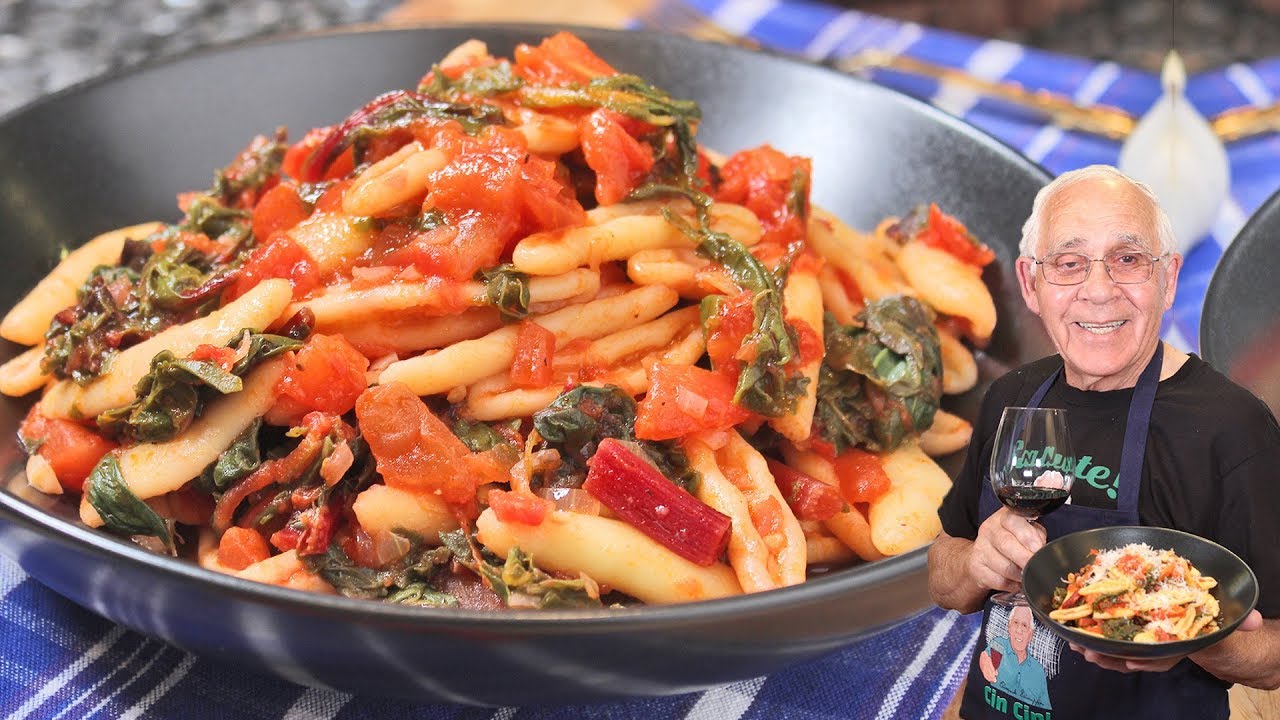 Pasta With Swiss Chard Recipe Youtube