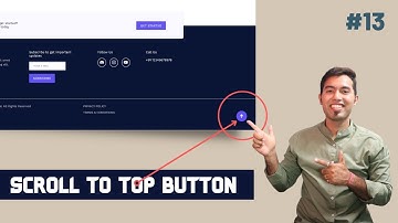 React way to create Scroll To Top Button 🔥 React Multi-page Website in Hindi #13