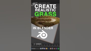 Realistic Grass in Blender | blender tutorial videos | realistic Grass in blender tutorial |#blender