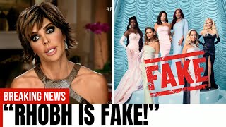 RHOBH Is SCRIPTED?! Lisa Rinna Spills EVERYTHING