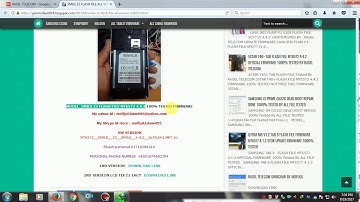 SMILE Z2 FLASH FILE 1000% WORKING BY MOFIJUL ISLAM