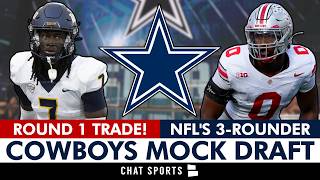 Famous Cowboys Mock Draft WITH Trades From NFL Network: 3 Defensive Players Taken By Dallas In Top 100 Net Worth