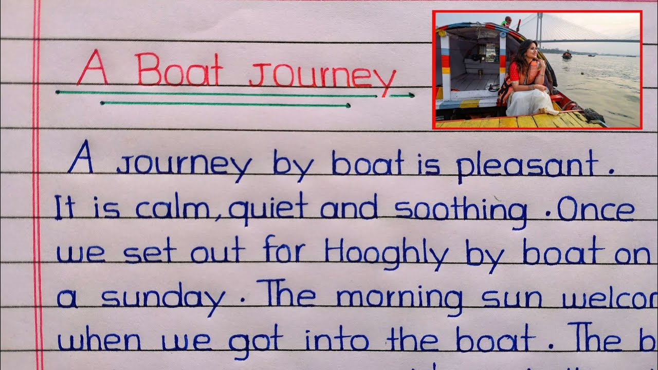 essay about boat trip