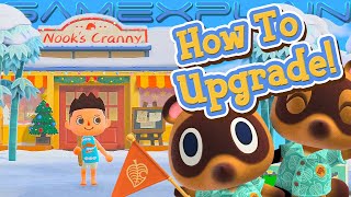 How to Upgrade Nook's Cranny! - Animal Crossing: New Horizons