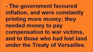 1923, the Year of German Economic Crisis