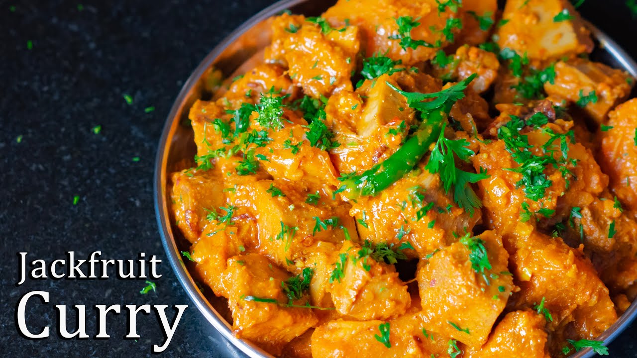 Bengali style raw jackfruit curry