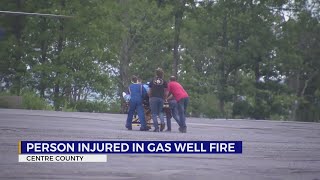 Gas well worker flown to hospital after Centre County flash fire