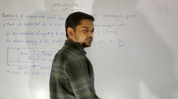 GATE 2007 (ME) SOM Question