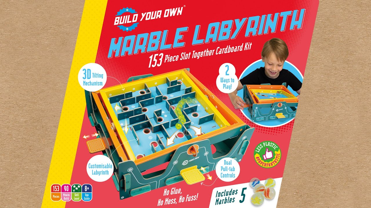 Marble Labyrinth Instructions | Build Your Own Kits