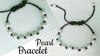 Pearl Bracelet/ Friendship Band/How to make Bracelet/Friendship Bracelet Making/Bracelets