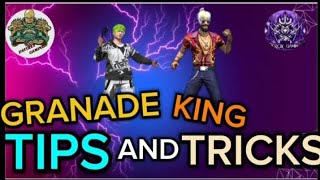 GRENADE 💣 TIPS AND TRICKS ✅ LIKE WL JACKY ! 🐯  BEST CHARACTER SKILL FOR NADES 💣✅ - GARENA FREE FIRE‪