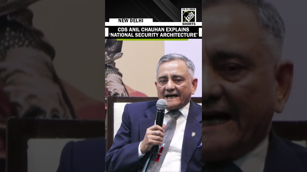 CDS Gen Anil Chauhan explains ‘National security architecture’ at Indian Military Heritage Festival