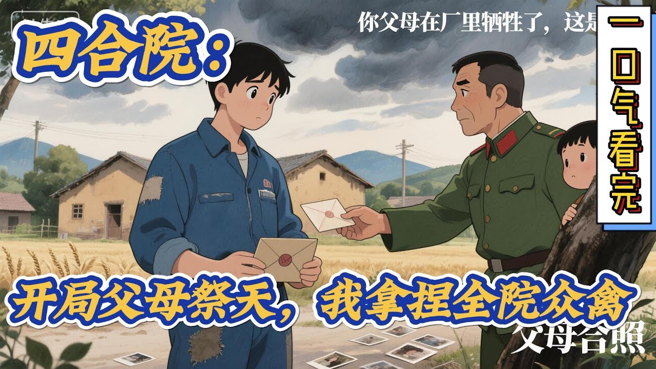 🔥完结！💥独家！《四合院：开局父母祭天，我拿捏全院众禽》社畜唐兴国，穿越四合院。面对道德绑架的一大爷易中海，擅长招魂的贾张氏，看熟知剧情的唐兴国如何拿捏众禽！