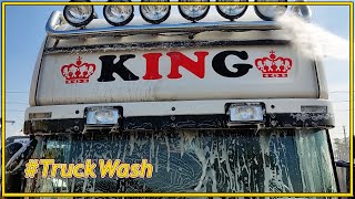 How to wash 'king of the roads'? detailing a SCANIA TOPLINE!!#truckwash #satisfying #muddy by WashTime - Truck 19,559 views 1 year ago 14 minutes, 24 seconds