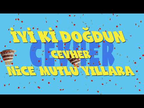 İyi ki doğdun CEVHER - İsme Özel Ankara Havası Doğum Günü Şarkısı (FULL VERSİYON) (REKLAMSIZ)