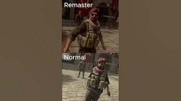 Khalad Al Asad Comparison - Original Vs Remaster #callofduty #modernwarfare  #foryou #gaming