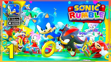 Sonic Rumble Gameplay - Android IOS APK Estrategia/Survival!