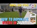 How to dominate weeds in 2021 using q4 herbicide  bro do you q