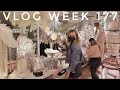 VLOG WEEK 177 - CHRISTMAS DECORATION SHOPPING | JAMIE GENEVIEVE