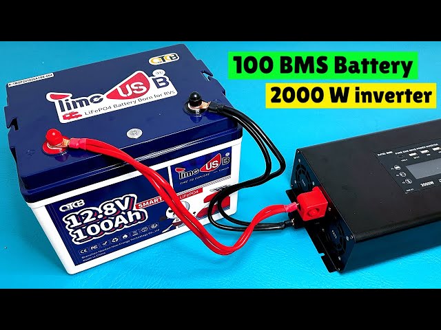 inverter 2000w Test Pure sine wave inverter with 100A battery