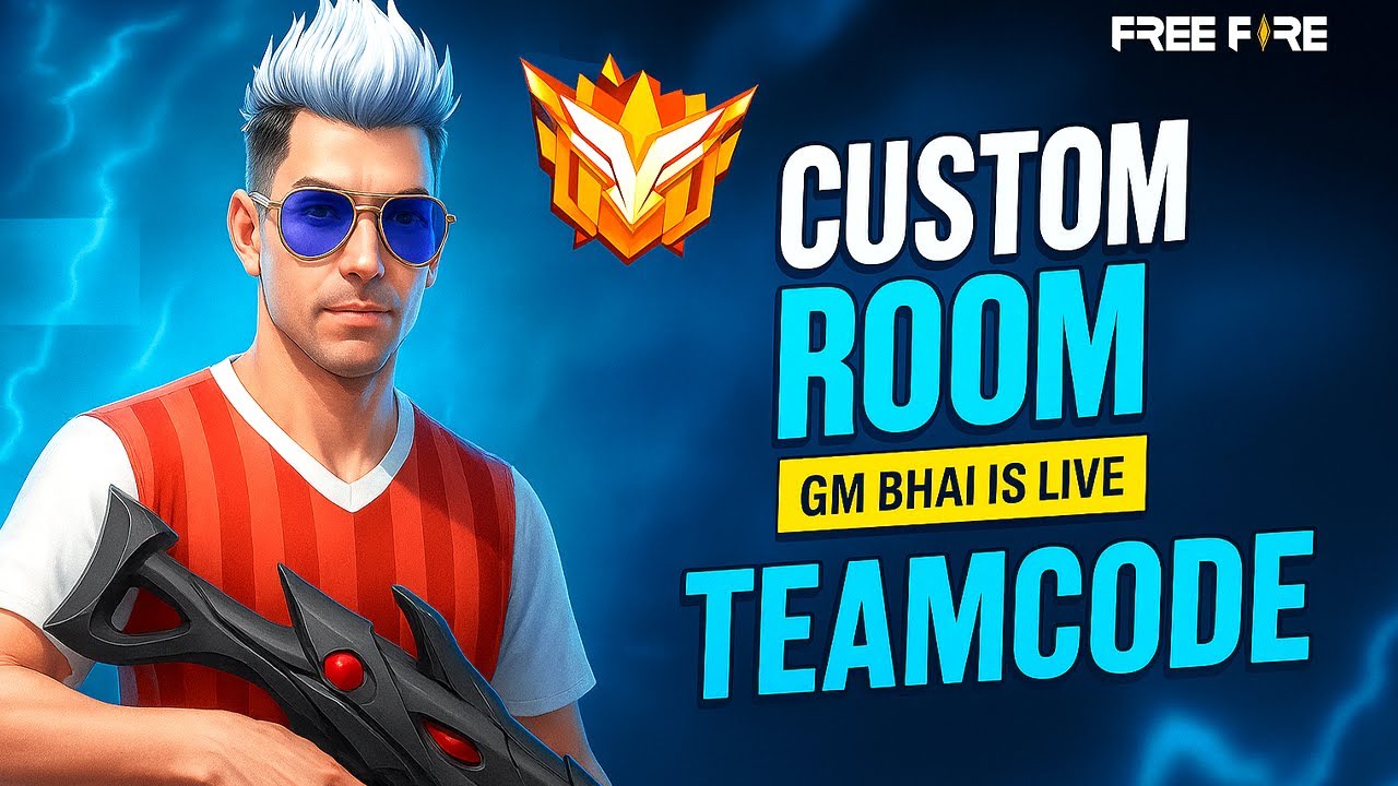 Custom Room + TeamCode | GM Bhai Is LIVE 🔴Road To 100K