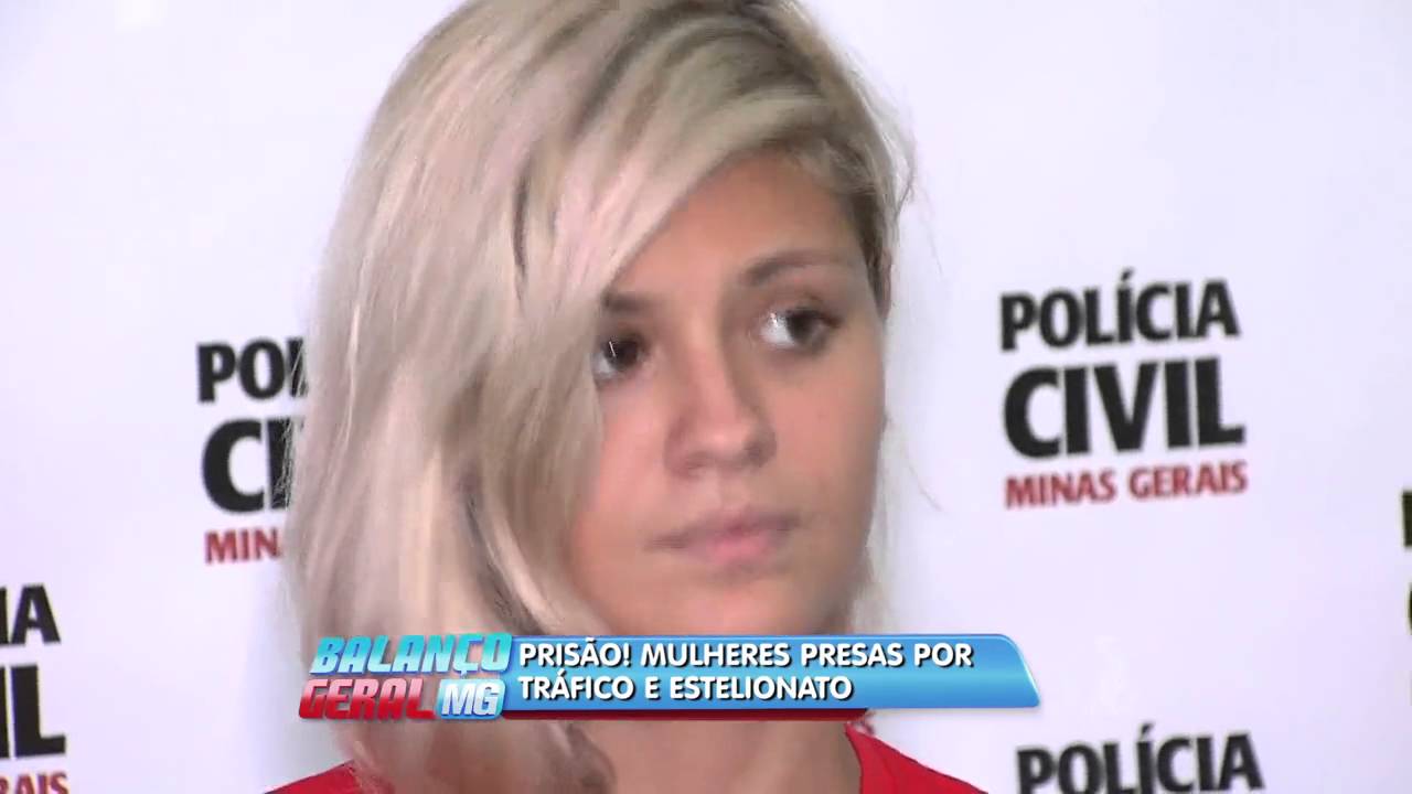 BALANÇO GERAL -  Prisão! mulheres presas por tráfico e estelionato