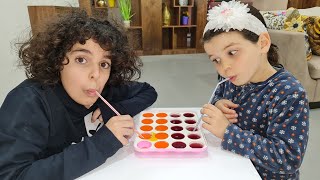 adel sami funny challenge for kids Resimi