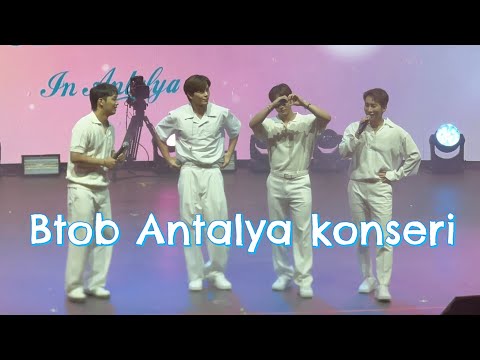 BTOB Antalya konseri 2023 (çektiğim tüm videolar)