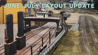 June July Layout Update On The HO Scale Stevens Point Division Soo Line
