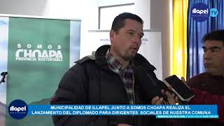 NOTICIAS MUNICIPALES MUNICIPALIDAD DE ILLAPEL Y SOMOS CHOAPA LANZAN DIPLOMADO PARA DIRIGENTES SOCIAL