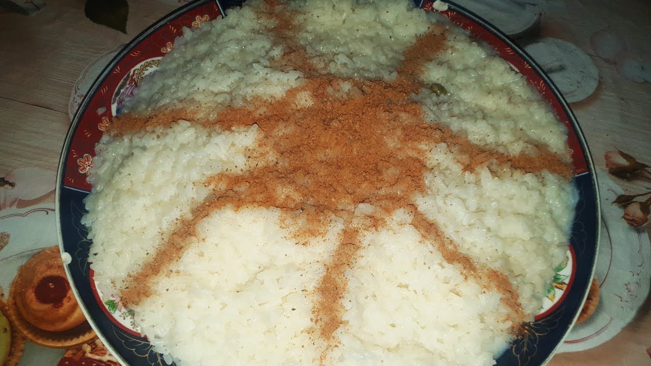 How you cook white rice with milk in a simple way /Soft and Fluffy ...