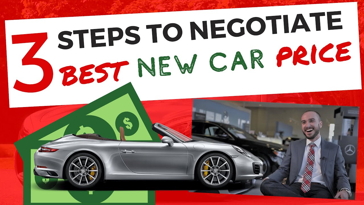 How To Negotiate The Best Price On A New Car Car Retro