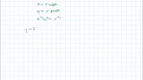 In Exercises 85–108, convert the polar equation to rectangular form. r=-5 sinθ