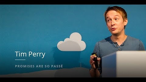 Tim Perry: Promises Are So Passé // #FrontZurich 2016