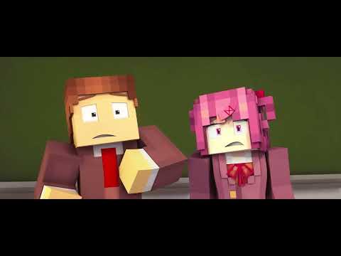  Just Monika Minecraft Doki Animated Music Video Song By Random Encounters