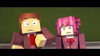 'Just Monika” Minecraft Doki Doki Animated  (Song By Random Encounters)