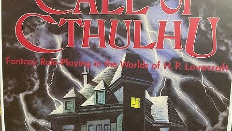 Call of Cthulhu RPG box set - #Kickstarter unboxing - Chaosium