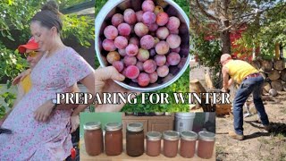 FREE Food, Seeds, & Heat ~ Sustainable Large Family Homesteading