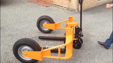 SINOLIFT NPT Serise Capacity Load 1000Kg Rough Terrain Pallet Truck